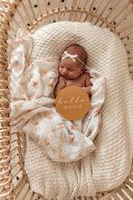 Load image into Gallery viewer, Snuggle Hunny Kids | Paradise + Sunset Gold Milestone Cards
