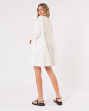 Load image into Gallery viewer, The Lullaby Club | White Avalon Smock Dress
