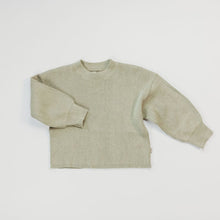 Load image into Gallery viewer, Halo + Horns | Sage Rib Knit Sweater
